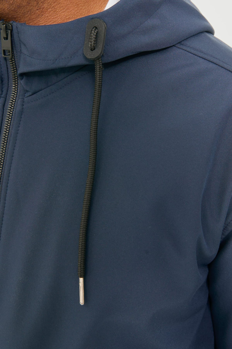 Куртка Softshell Jack&Jones синя великого розміру