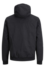 Вітровка Jack&Jones чорна великого розміру для чоловіків