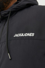 Вітровка Jack&Jones чорна великого розміру для чоловіків