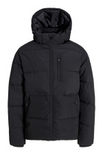 Пуховик Jack&Jones чорний великого розміру