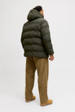 Пуховик Jack&Jones хакі великого розміру