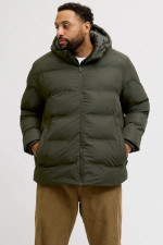 Пуховик Jack&Jones хакі великого розміру