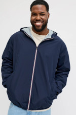 Легка куртка великого розміру JJJAKE Jack&Jones, синя