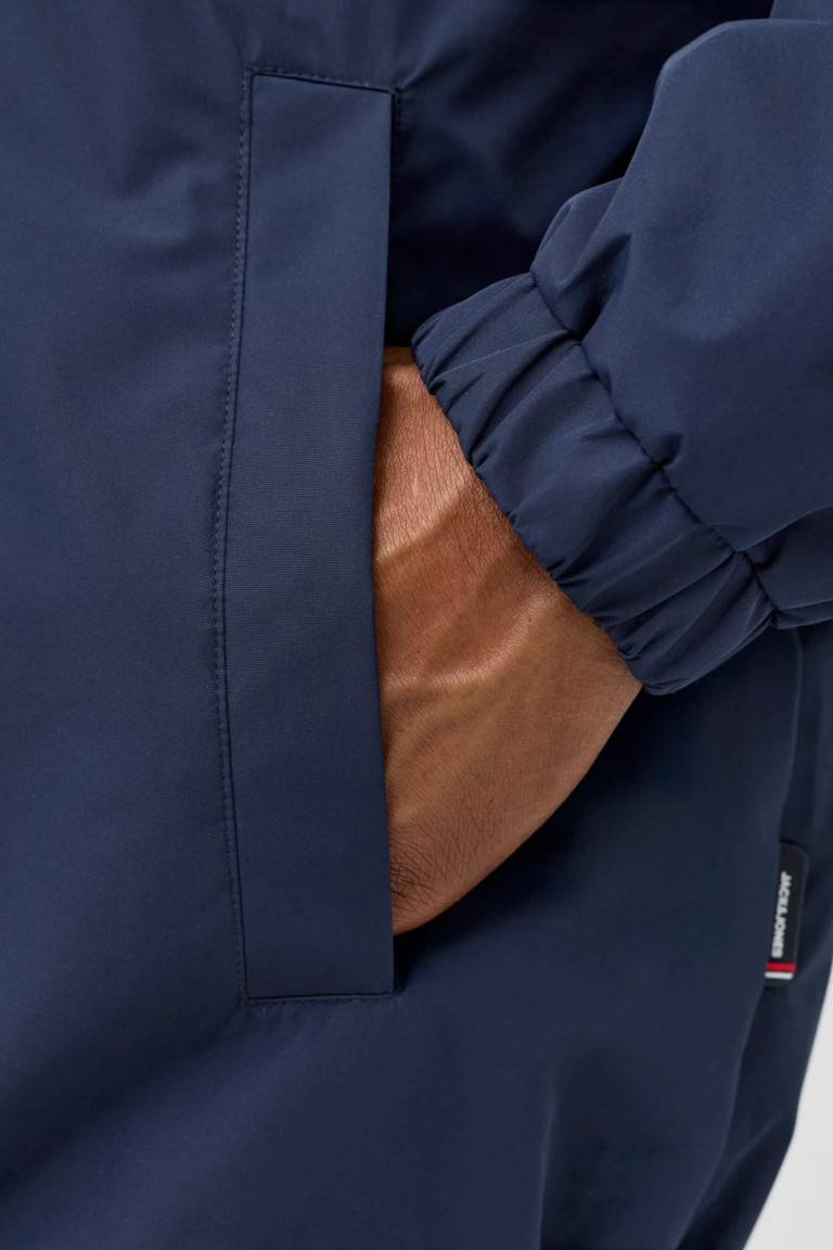 Легка куртка великого розміру JJJAKE Jack&Jones, синя