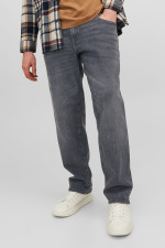 Джинси великого розміру Tapered Fit з високою посадкою Jack&Jones, сірі