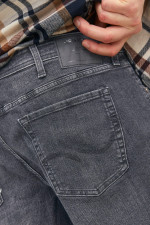 Джинси великого розміру Tapered Fit з високою посадкою Jack&Jones, сірі