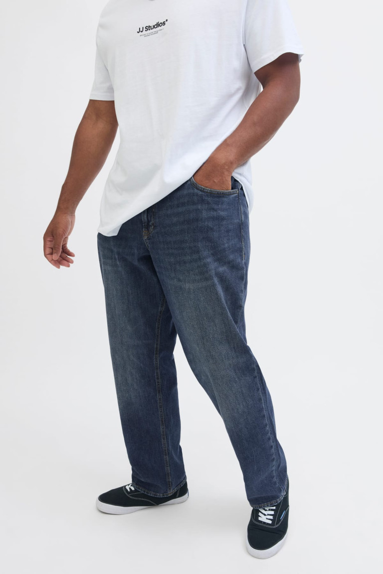 Джинси Comfort Fit Jack&Jones сині великого розміру