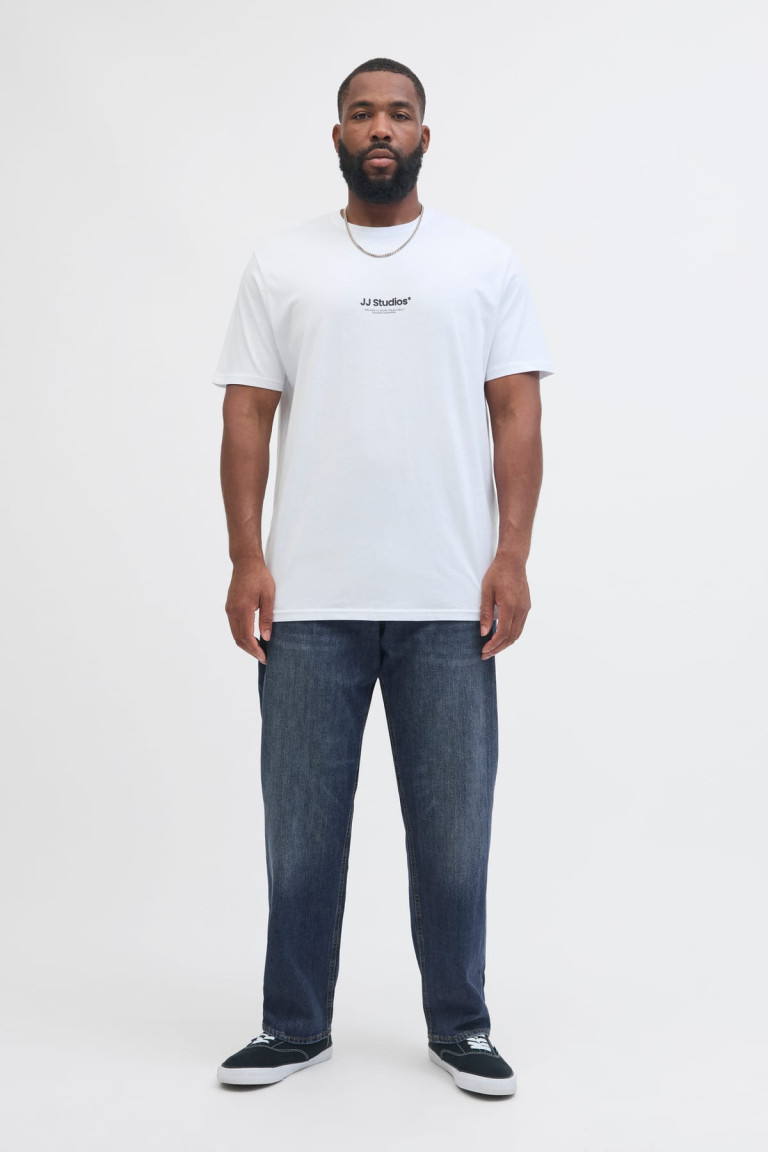 Джинси Comfort Fit Jack&Jones сині великого розміру