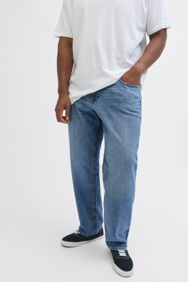 Джинси Comfort Fit Jack&Jones великого розміру, блакитні