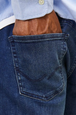 Джинси Slim Fit Low Tail Jack&Jones сині великого розміру