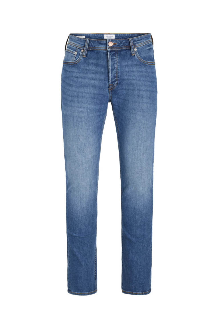 Джинси великого розміру Tapered Fit High Rise Jack&Jones сині