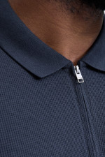 Футболка поло великого розміру Jack&Jones, темно-синя