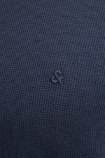 Футболка поло великого розміру Jack&Jones, темно-синя