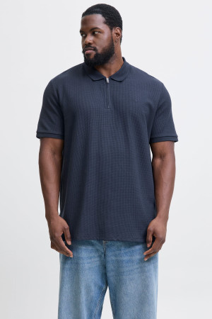 Футболка поло Jack&Jones - темно-синя