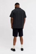 Сорочка Loose Fit Jack & Jones чорна великого розміру