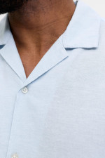 Сорочка Regular Fit Jack & Jones блакитна великого розміру