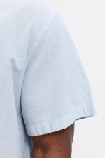 Сорочка Regular Fit Jack & Jones блакитна великого розміру