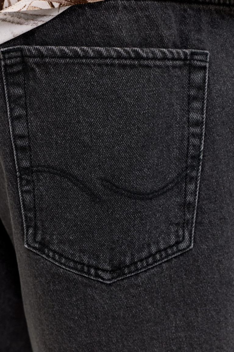 Джинсові шорти Jack&Jones чорні великого розміру