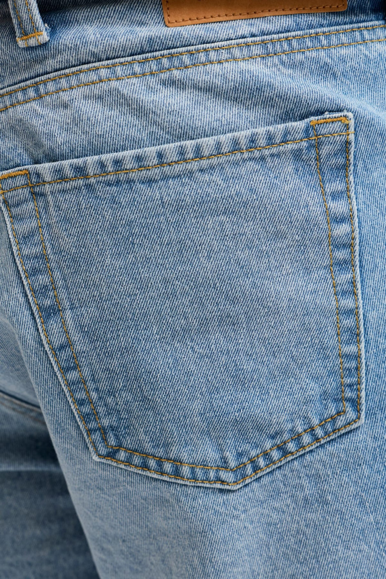 Джинсові шорти великого розміру JJITONY JJORIGINAL Jack&Jones, блакитні