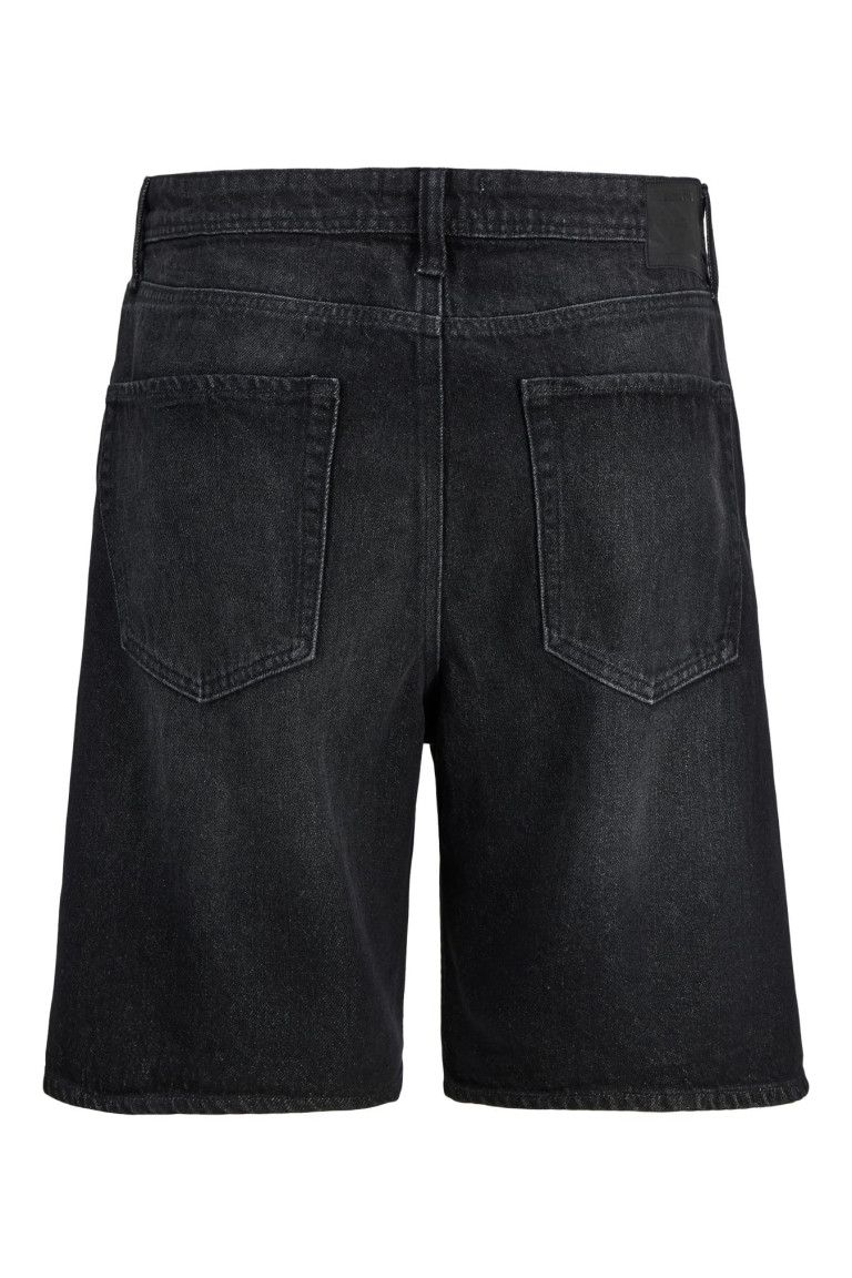 Джинсові шорти великого розміру JJITONY JJORIGINAL Jack&Jones чорні