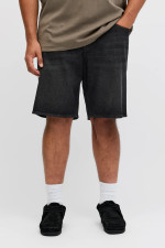 Джинсові шорти великого розміру JJITONY JJORIGINAL Jack&Jones чорні