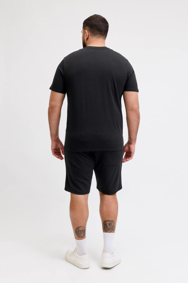 Шорти великого розміру Relaxed Fit Jack&Jones чорні