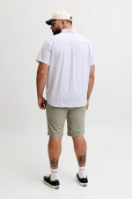 Шорти JPSTJAIDEN Jack&Jones бежеві великого розміру