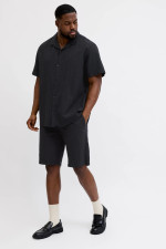Шорти Loose Fit Jack&Jones великого розміру — чорні