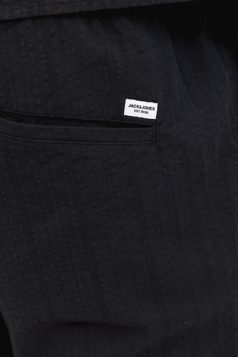 Шорти Loose Fit Jack&Jones великого розміру — чорні