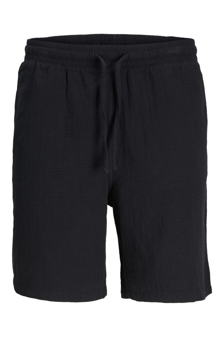 Шорти Loose Fit Jack&Jones великого розміру — чорні