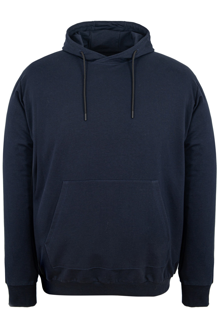 Худі Stone Island Big Team темно-синє великого розміру
