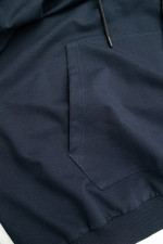 Худі Stone Island Big Team темно-синє великого розміру