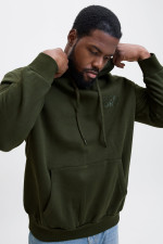 Худі великого розміру Standart Fit Jack&Jones хакі