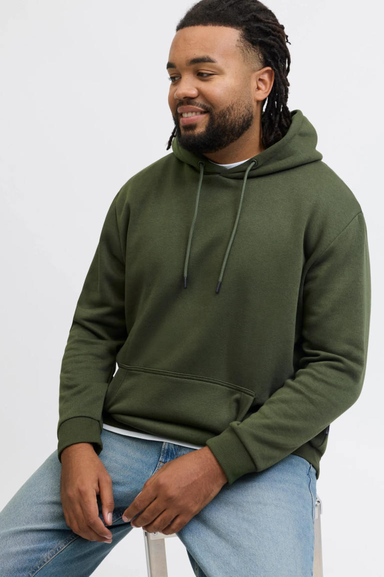 Худі великого розміру Relaxed fit Jack&Jones, хакі