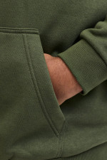 Худі великого розміру Relaxed fit Jack&Jones, хакі