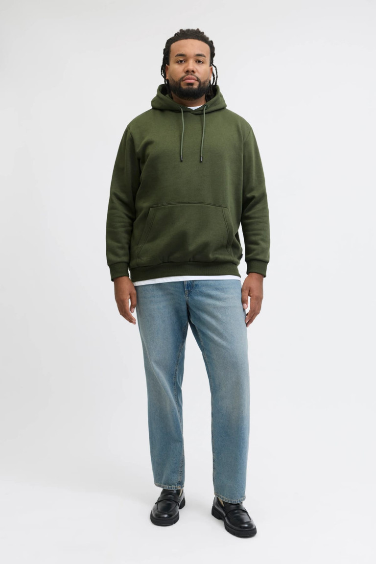 Худі великого розміру Relaxed fit Jack&Jones, хакі
