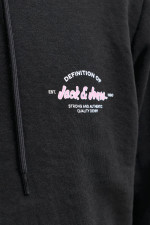 Худі великого розміру JJBRANDON Jack&Jones чорне