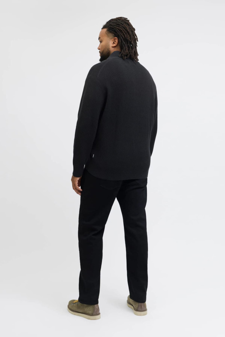 Кардиган Jack&Jones великого розміру чорний