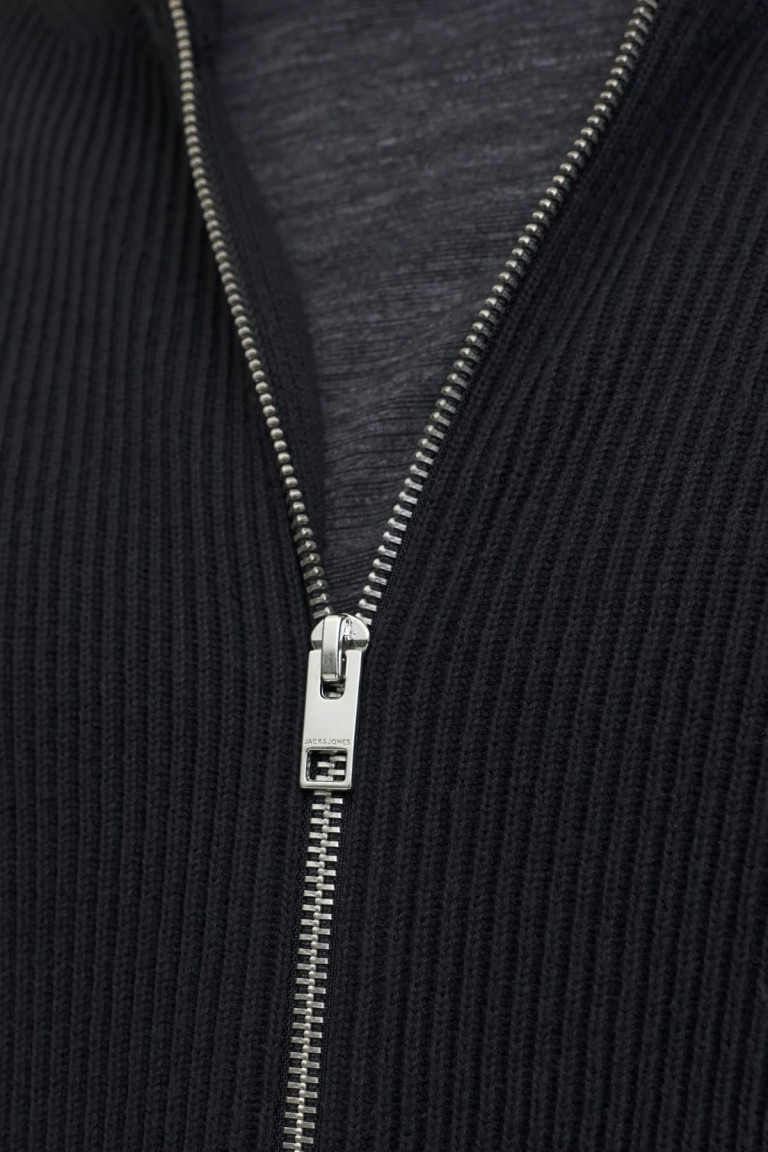 Кардиган Jack&Jones великого розміру чорний