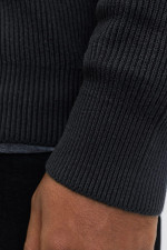 Кардиган Jack&Jones великого розміру чорний