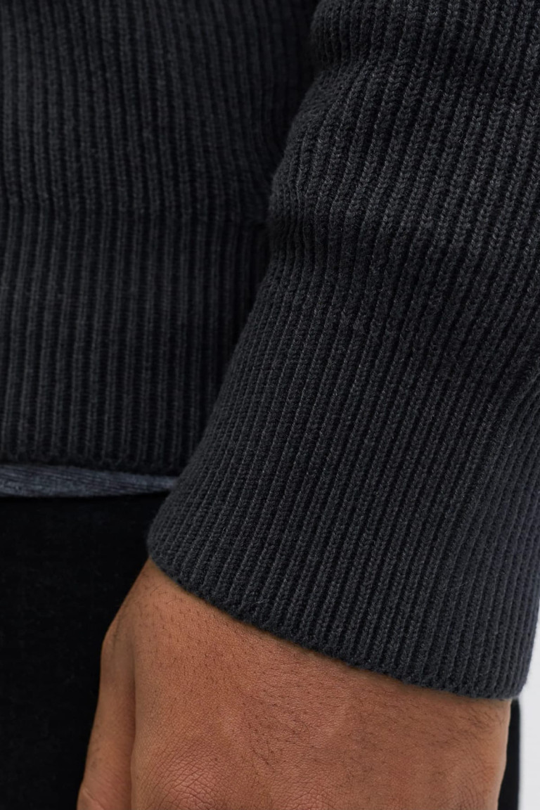 Кардиган Jack&Jones великого розміру чорний
