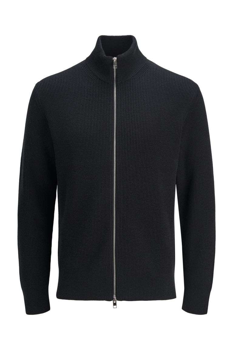Кардиган Jack&Jones великого розміру чорний