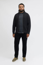 Кардиган Jack&Jones великого розміру чорний