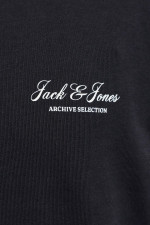 Світшот великого розміру Jack&Jones Archive Selection, чорний