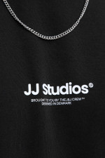 Світшот великого розміру Jack&Jones JJ Studios, чорний