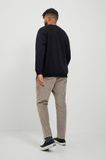 Світшот великого розміру Relaxed Fit Jack&Jones, чорний