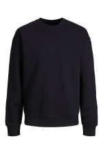 Світшот великого розміру Relaxed Fit Jack&Jones, чорний