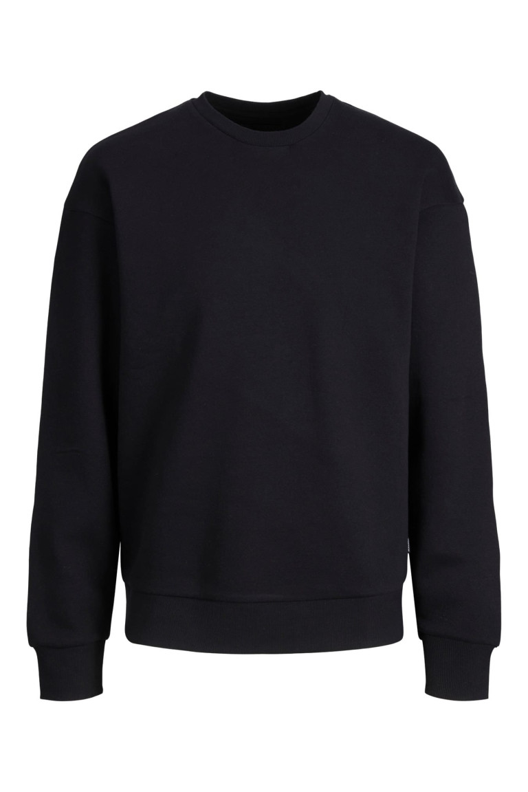 Світшот великого розміру Relaxed Fit Jack&Jones, чорний