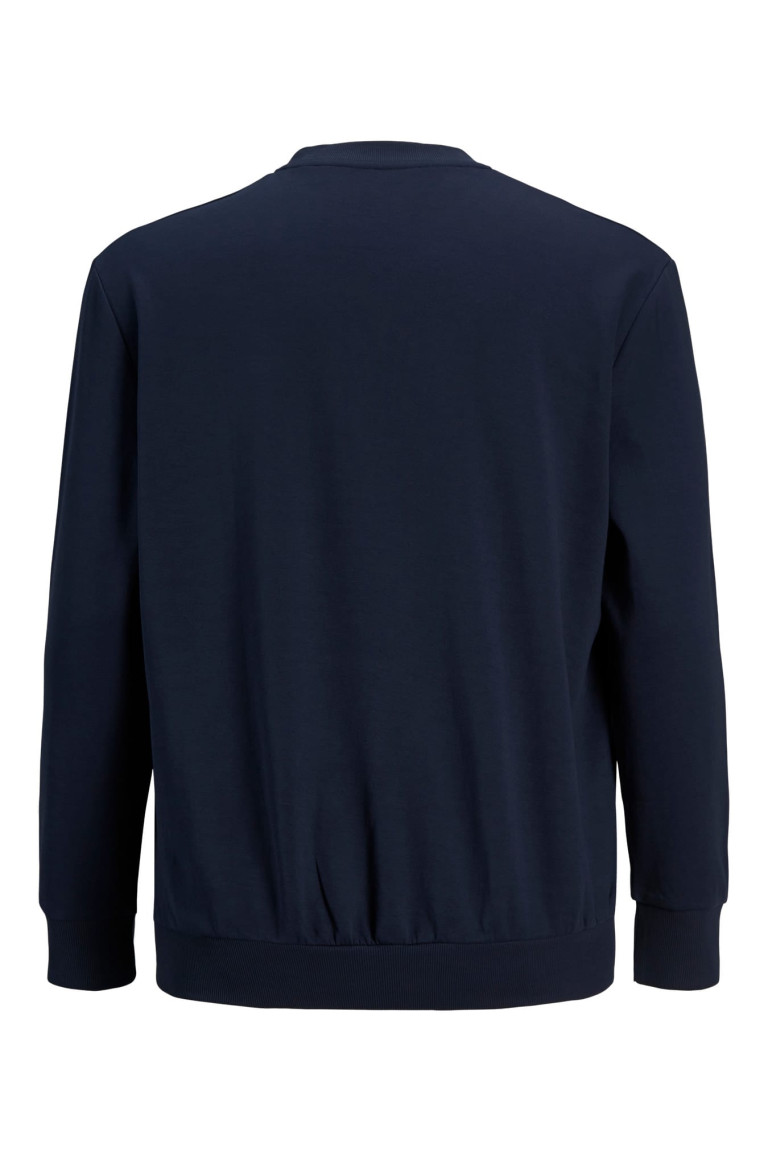 Світшот великого розміру Regular Fit Jack&Jones синій