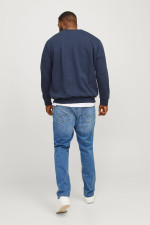 Світшот великого розміру Regular Fit Jack&Jones синій